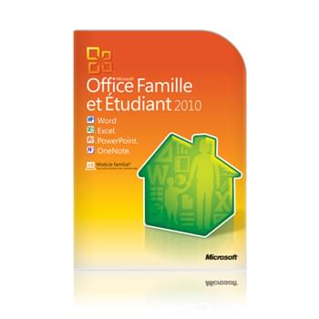 Microsoft Office Famille/Etudiant 2010 Boite - DVD - Logiciel suite bureautique - 0