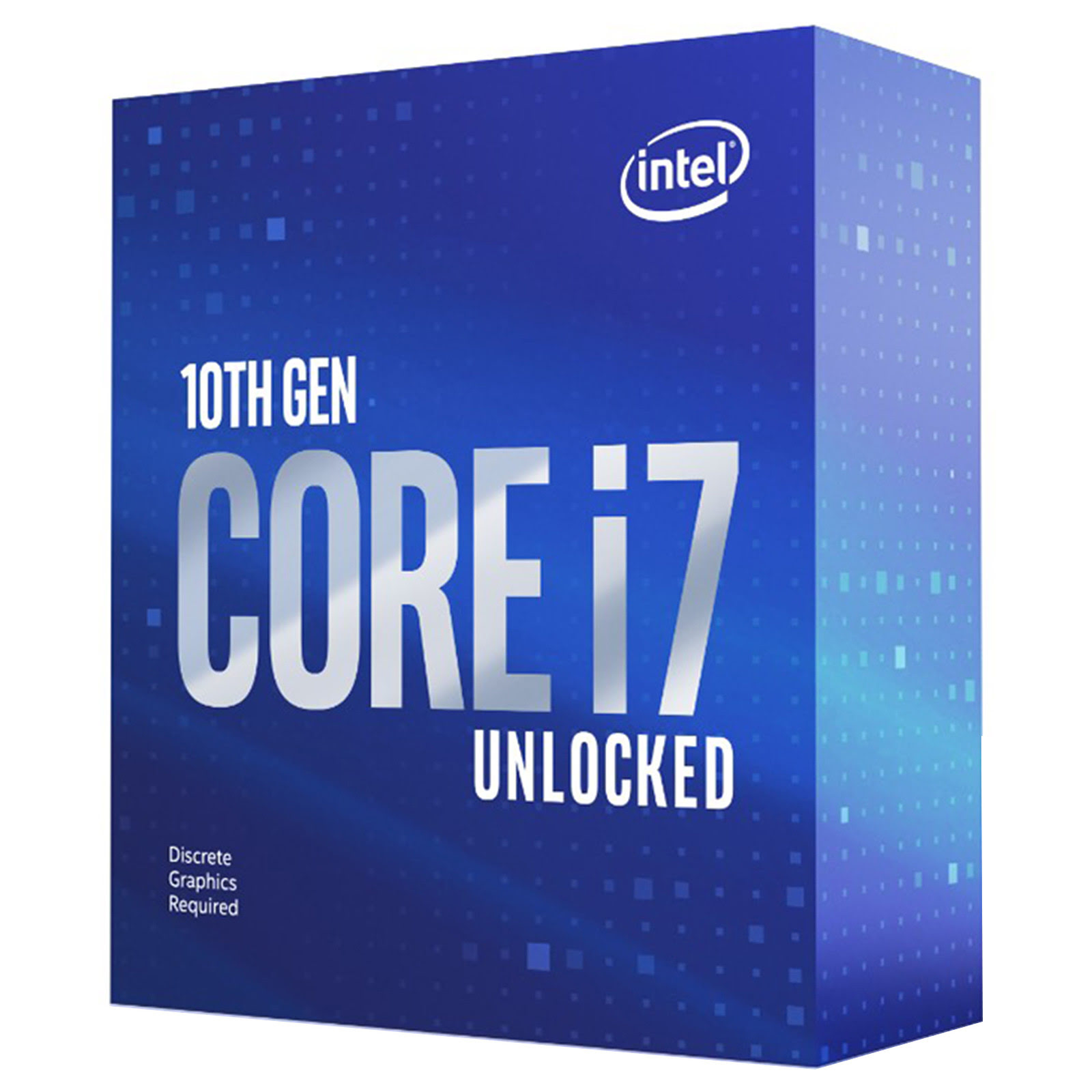 Processeur Intel Core i7-10700KF - 3.8GHz/16Mo/LGA1200/Ss Vent./BOX
