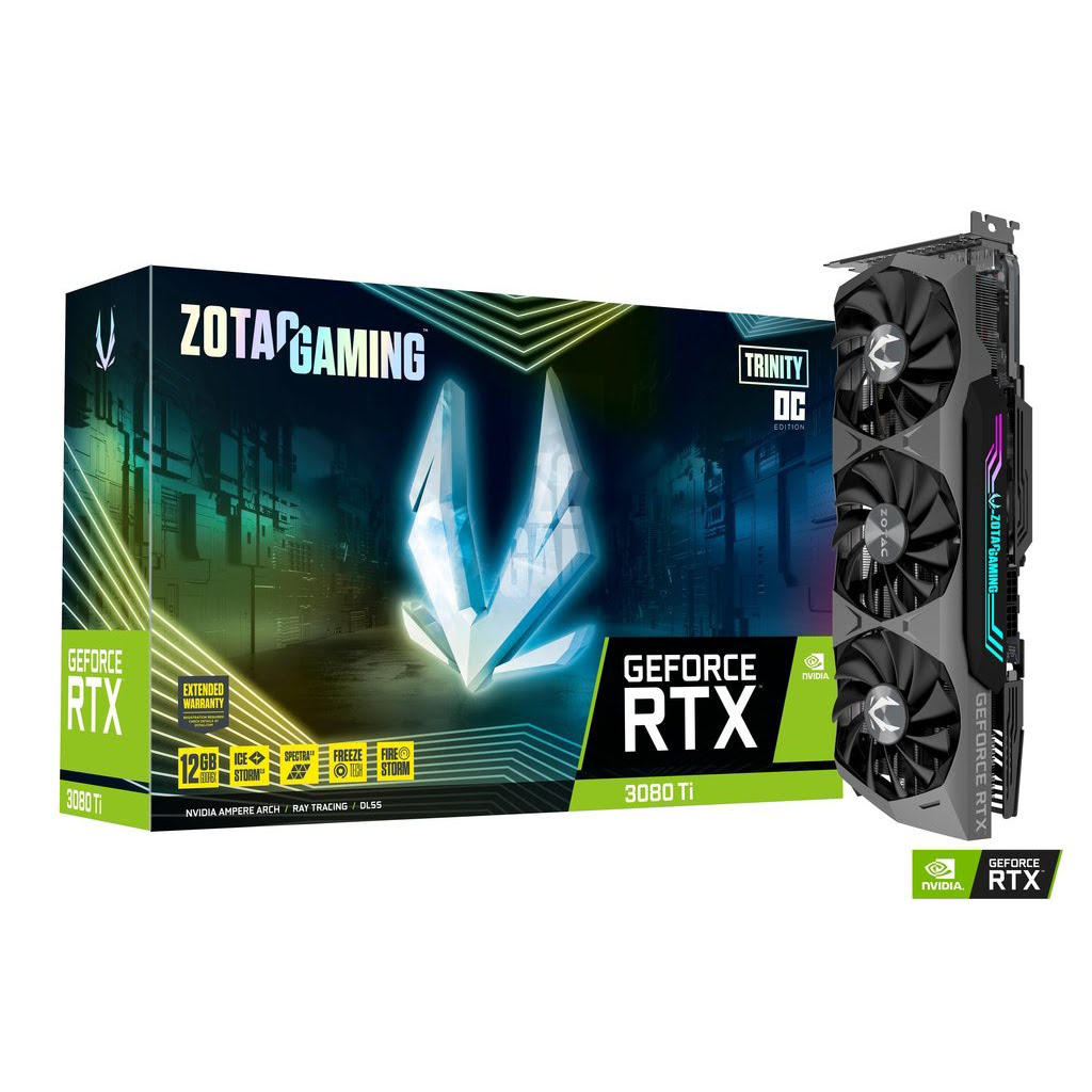 ZOTAC RTX 3080 Ti TRINITY OC LHR  - Carte graphique ZOTAC - 0