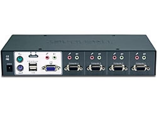 4UC-1 Vga&Cl&So USB/PS2 + Audio et cables TK-423K - Commutateur - 2
