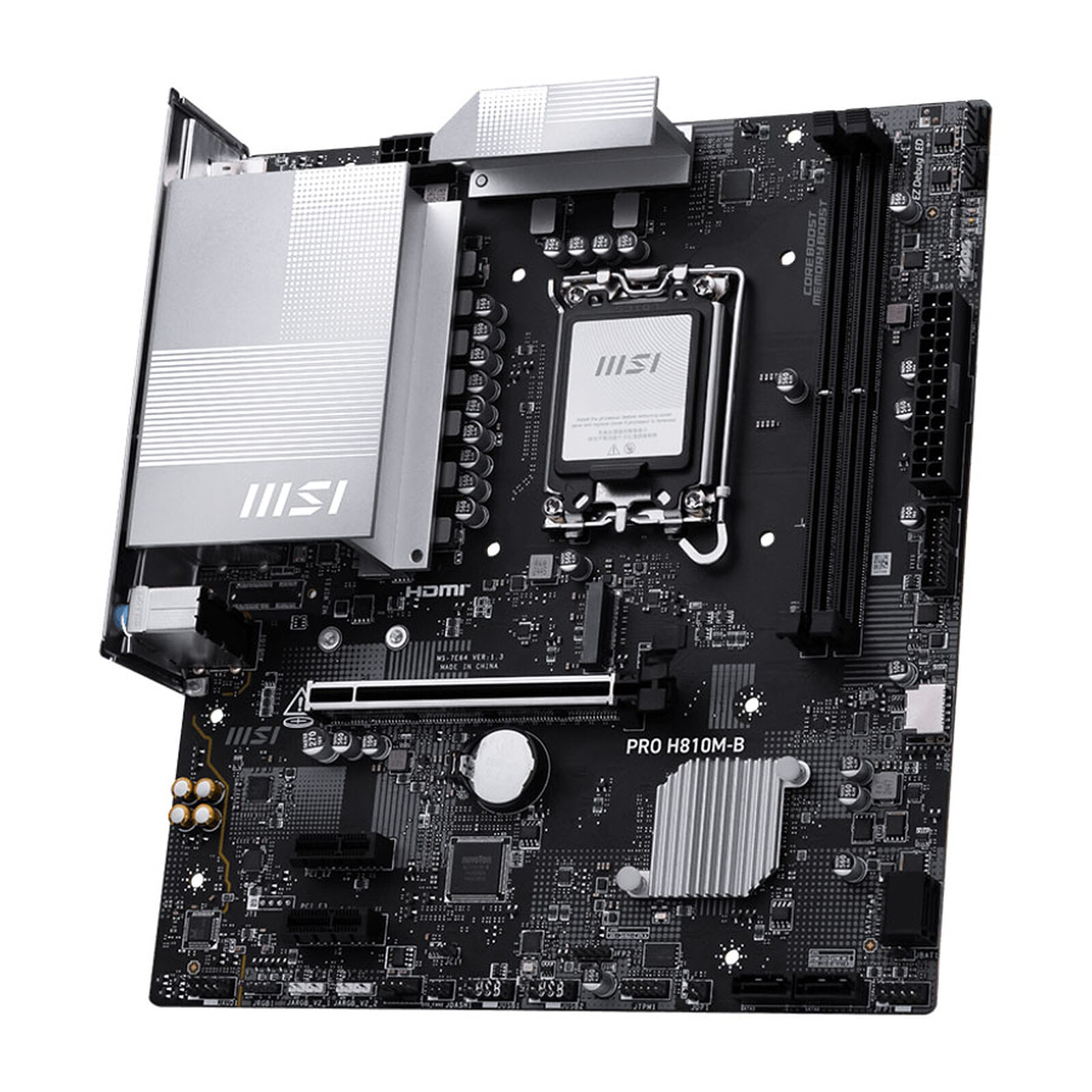 MSI PRO H810M-B Micro-ATX  - Carte mère MSI - Cybertek.fr - 1