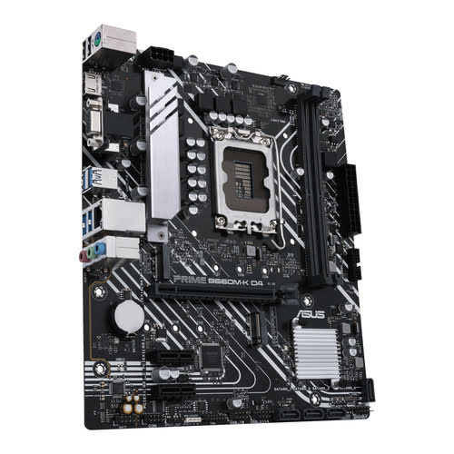 Asus PRIME B660M-K D4 Micro-ATX  - Carte mère Asus - Cybertek.fr - 2