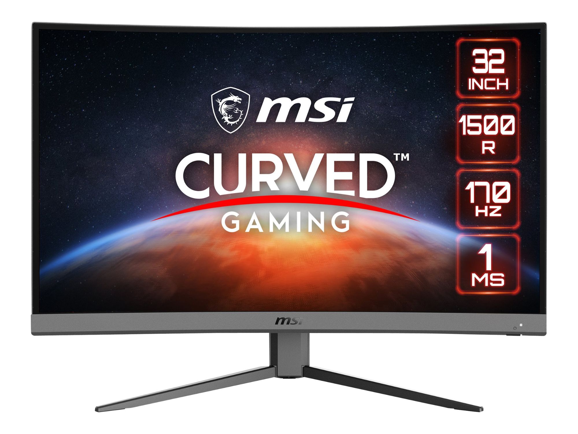 MSI 32 pouces  9S6-3DA61T-023 - Ecran PC MSI - Cybertek.fr - 0