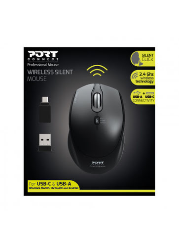 Port Office Pro Silent sans fil - Souris PC Port - Cybertek.fr - 3