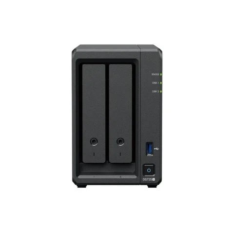 Synology DS725+ - 2 baies avec 2 disques de 4To RED Plus - Serveur NAS - 3