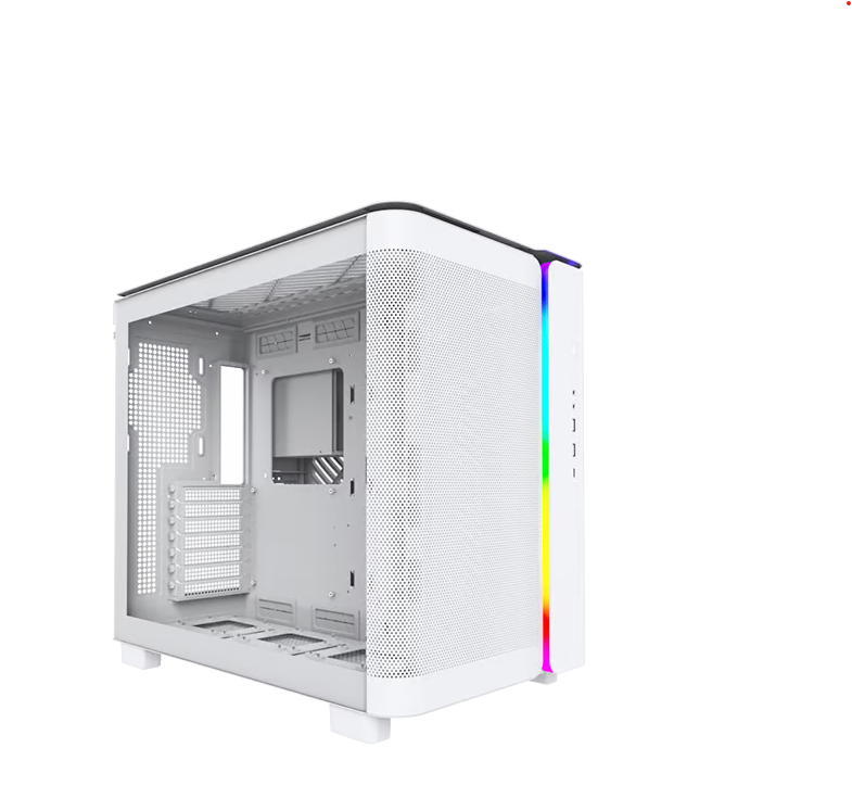Montech MT/SansAlim/ATX Blanc - Boîtier PC Montech - Cybertek.fr - 1