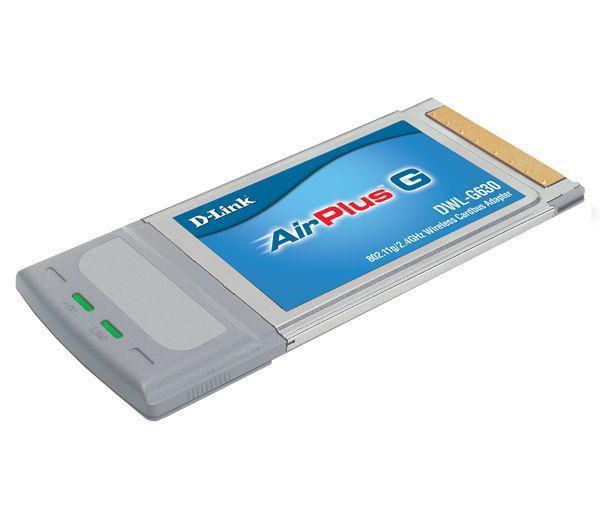 D-Link PCMCIA WiFi 802.11G (54MB) DWL-G630 - Carte réseau D-Link - 0