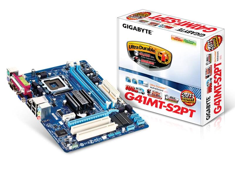 Gigabyte G41MT-S2PT Micro-ATX  - Carte mère Gigabyte - Cybertek.fr - 0