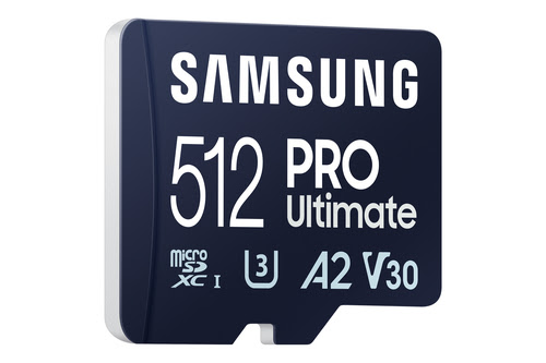 Samsung PRO Ultimate - Micro SD 512Go V30 - Carte mémoire Samsung