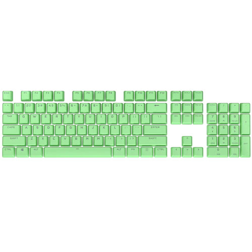 image produit Corsair PBT Double - Shot Pro Keycaps (Vert)  Cybertek