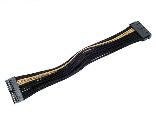 Cable tressé ATX 24-Pin 300mm - GOLD/Black - Connectique PC - 2