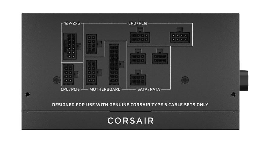 Corsair 80+ Gold (750W) - Alimentation Corsair - Cybertek.fr - 7