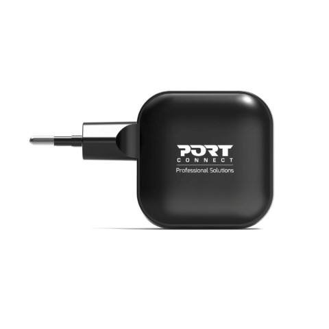 Chargeur mural 35W - 2 ports USB-C+Câble USB-C-2m - Accessoire téléphonie Port - 2