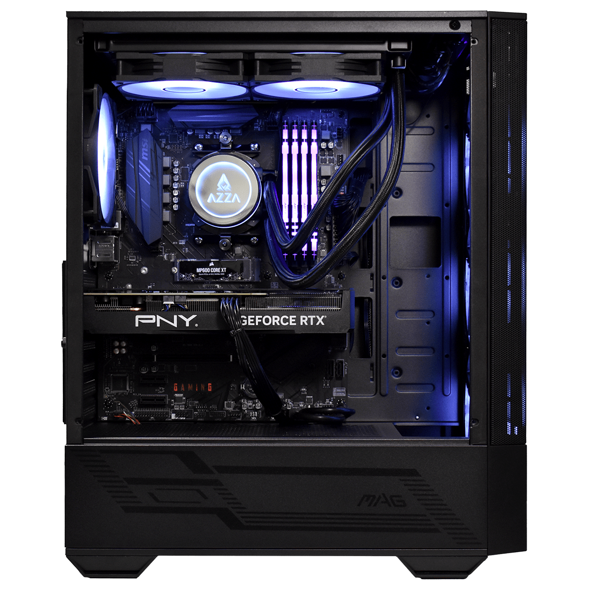 Cybertek DARK NOVA (4070/5700X/32Go) - 11023 - Achat / Vente PC Fixe sur Cybertek.fr - 1