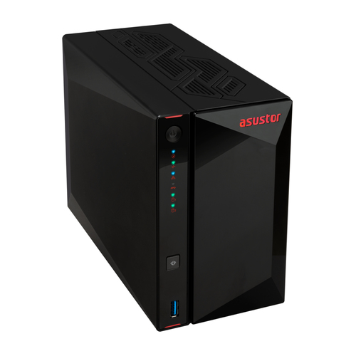 Asustor AS5402T - 2 baies avec 2 disques de 6To IronWolf - Serveur NAS - 4