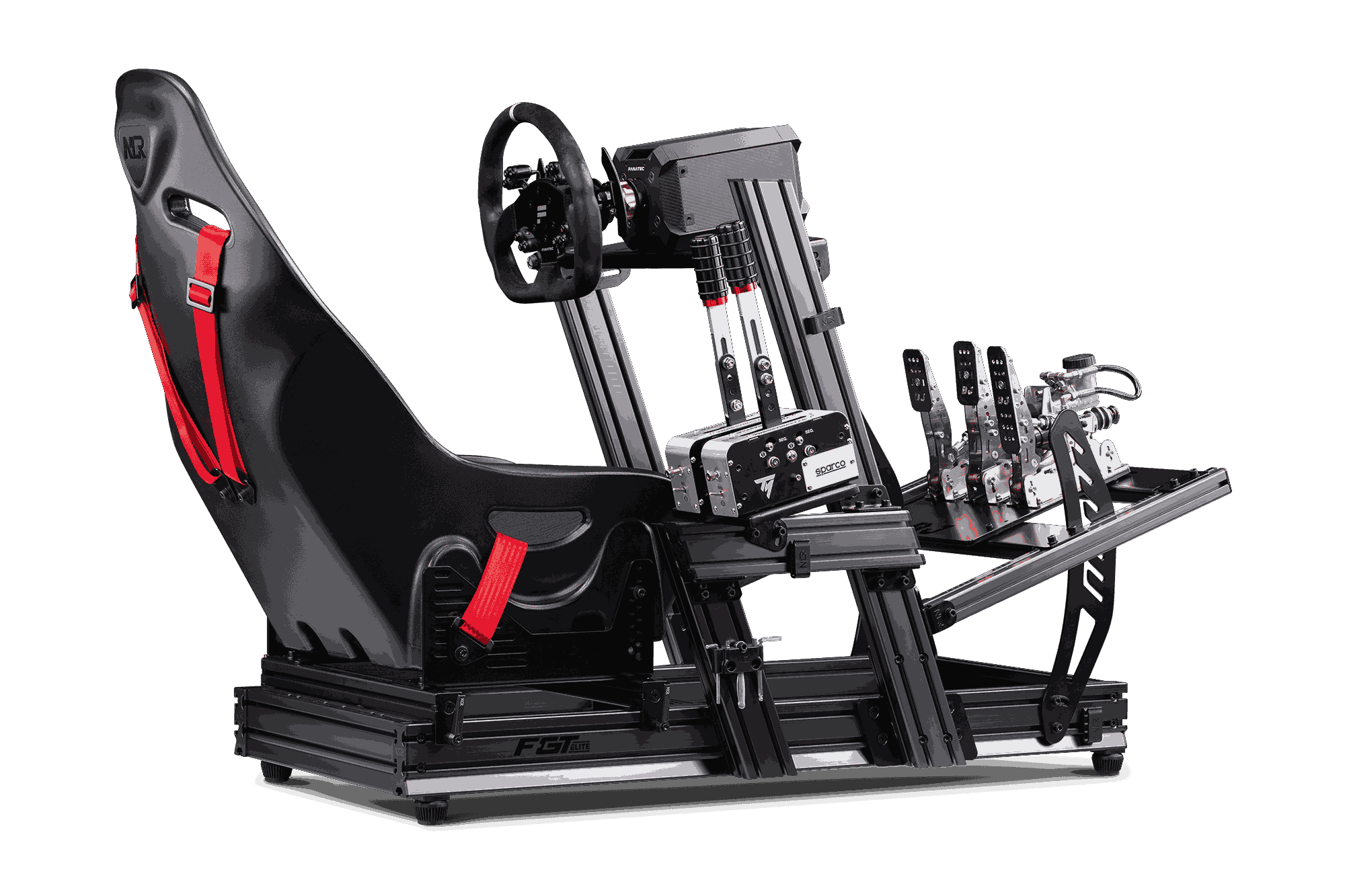 Next Level Racing F-GT Elite Aluminium - Châssis Seul - Wheel Plate Edition (NLR-E001) - Achat / Vente Chassis Simracing sur Cybertek.fr - 4