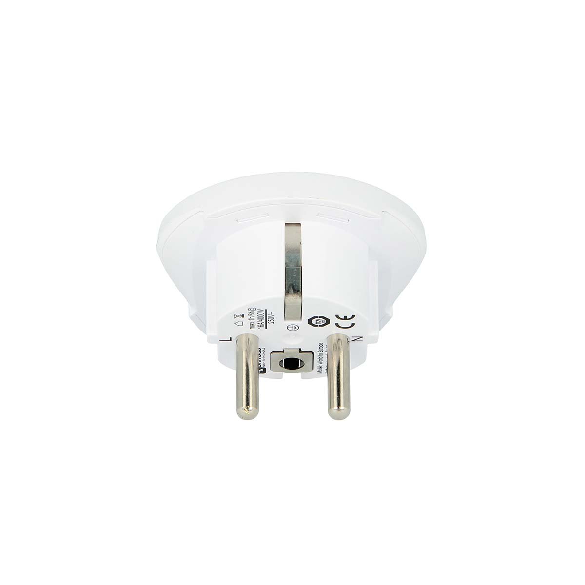 Adaptateur de voyage Prise mondiale vers Europe - Accessoire téléphonie Nedis - 1