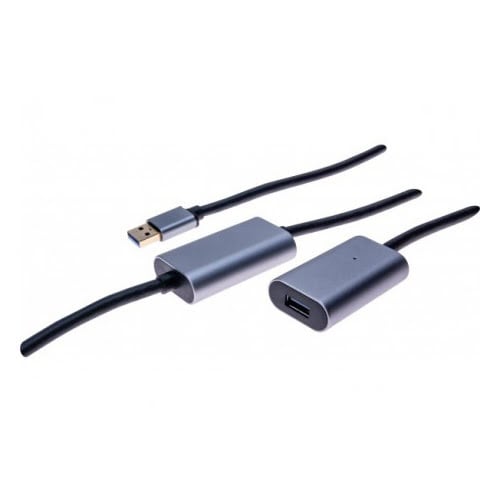 Rallonge amplifiée USB3.0 - 10m - Connectique PC - Cybertek.fr - 0