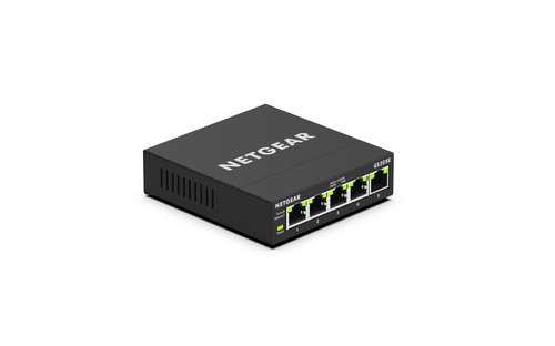 Switch Netgear GS305E - 5 (ports)/10/100/1000/Sans POE/Manageable - 0