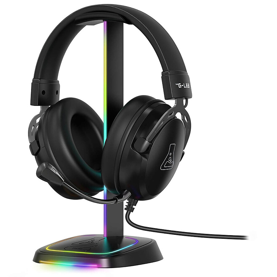 The G-LAB K-Stand Neon RGB Hub - Périphérique de jeu - Cybertek.fr - 0