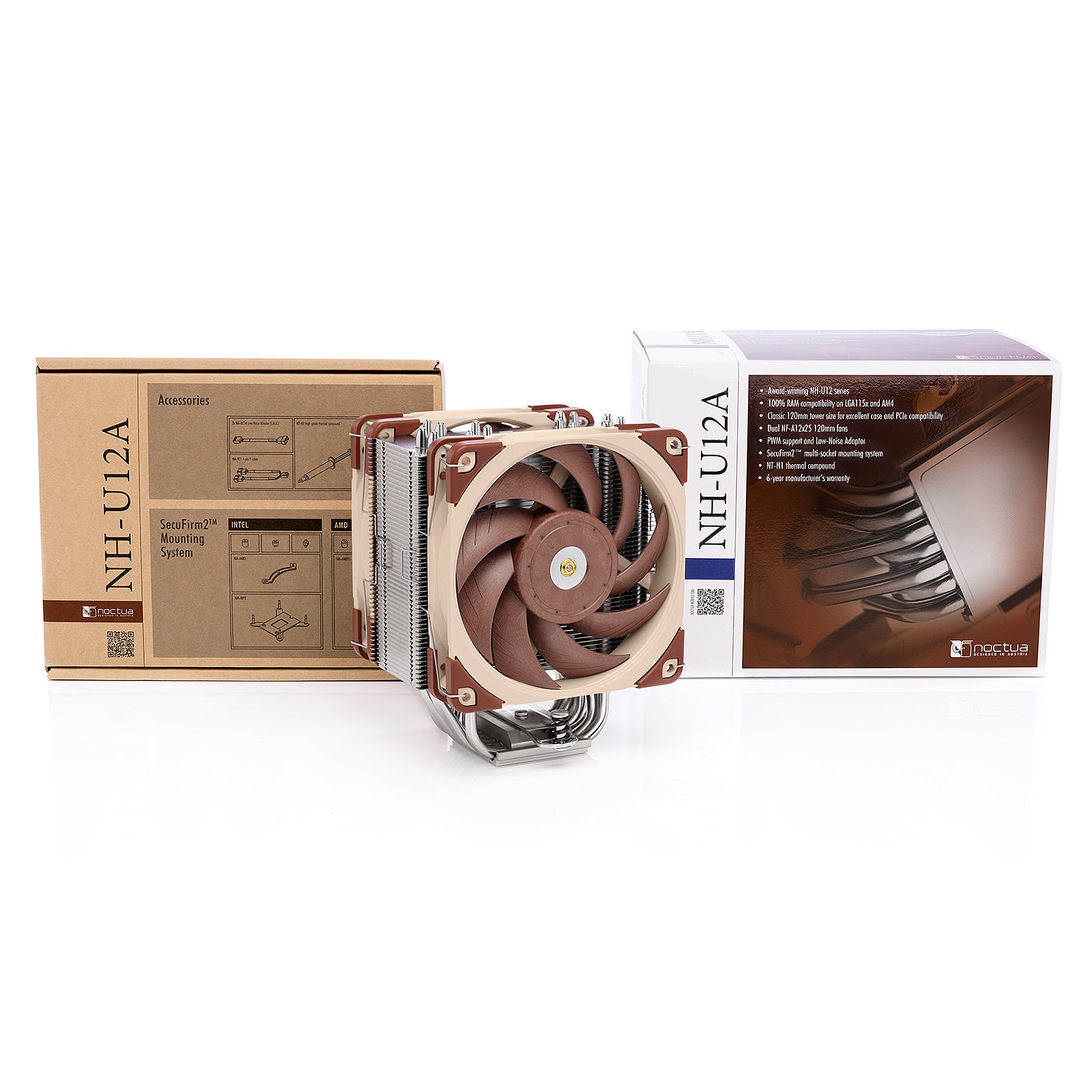 Noctua 120mm - Ventilateur CPU Noctua - Cybertek.fr - 1