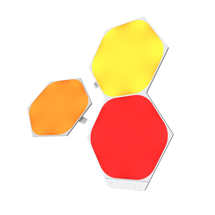 Nanoleaf Shapes Hexagons Pack Expansion - 3 pièces (NL42-0001HX-3PK) - Achat / Vente Objet connecté / Domotique sur Cybertek.fr - 0