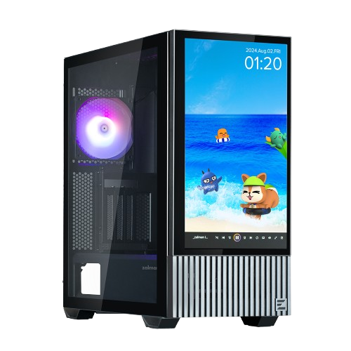 Zalman Z10 DS Noir Noir - Boîtier PC Zalman - Cybertek.fr - 3