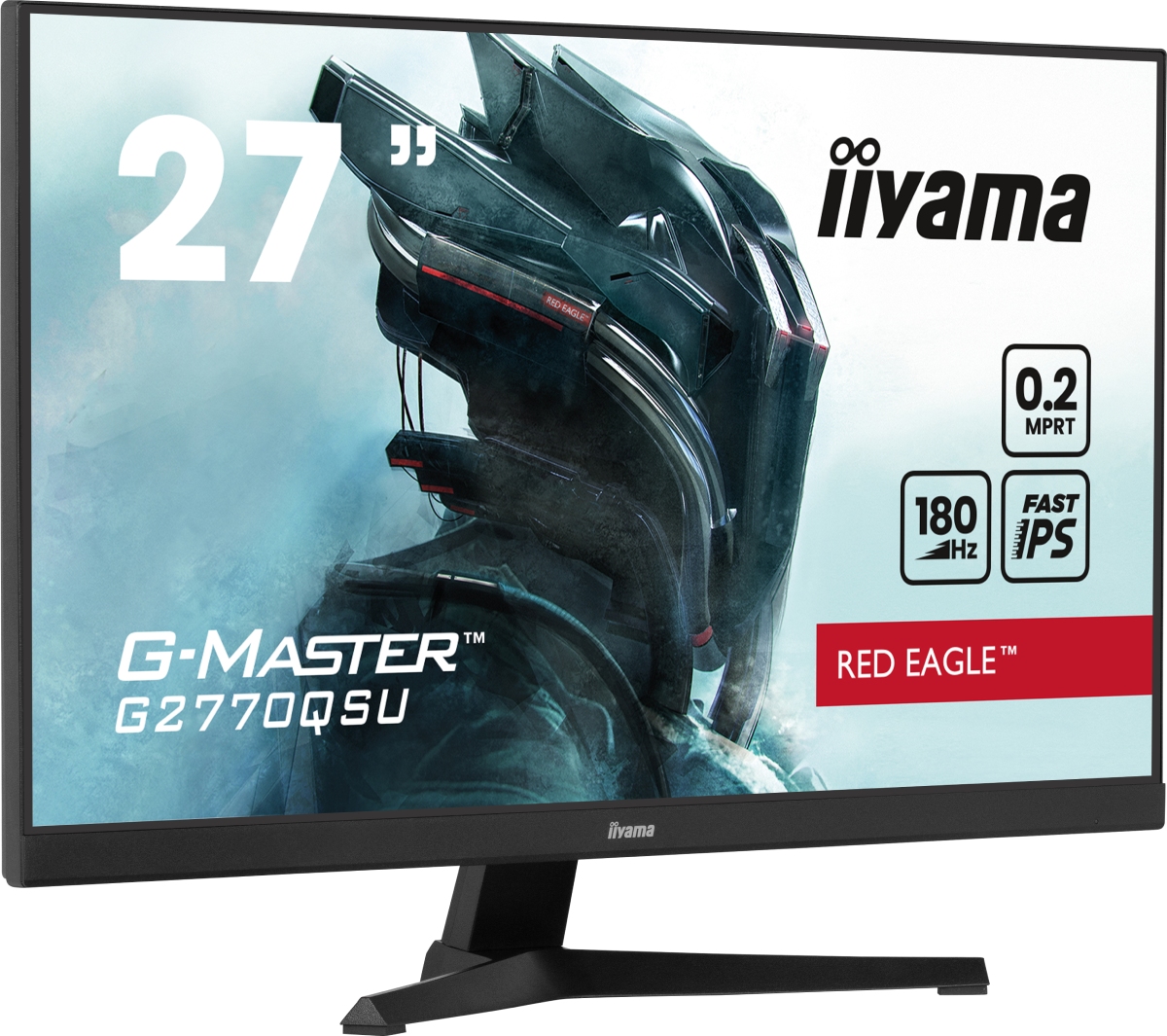 Iiyama 27 pouces  G2770QSU-B6 - Ecran PC Iiyama - Cybertek.fr - 1