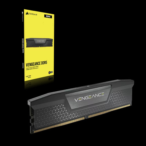 Corsair VENGEANCE DDR5 Black (2x16Go) DDR5 6800  - Mémoire PC Corsair sur Cybertek.fr - 2