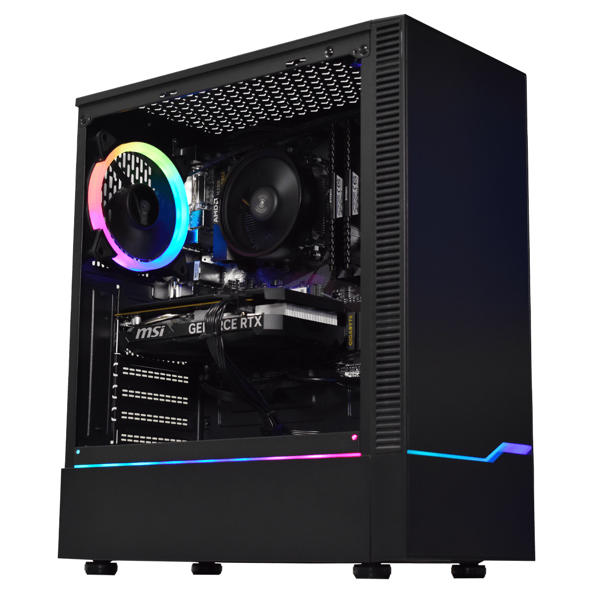Cybertek SMASHER - R5-5500/RTX4060/16Go/1To (PCG-10602106) - Achat / Vente PC Fixe sur Cybertek.fr - 0
