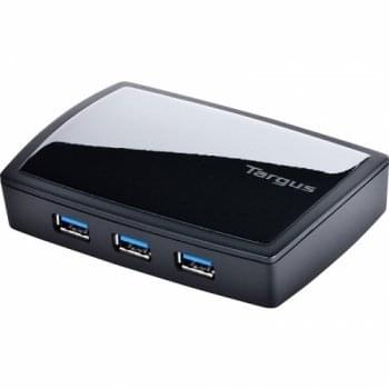 Targus  7 ports 3 USB3 ACH120EU 7 x superspeed combo hub - Hub - 0