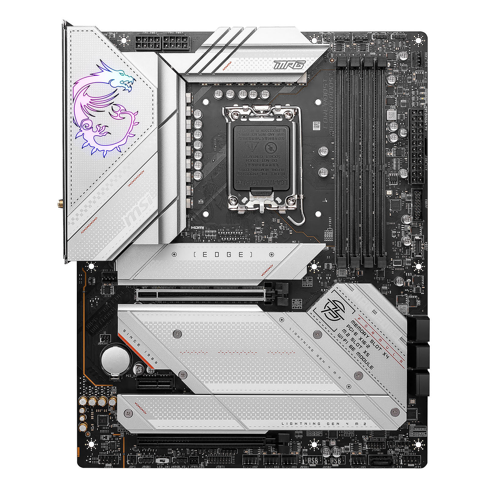 MSI MPG Z790 EDGE WIFI DDR4 ATX  - Carte mère MSI - Cybertek.fr - 1