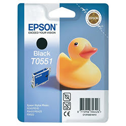 Consommable imprimante Epson  Cartouche T0551 Noire RX420/425 Cybertek