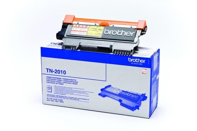 Toner Noir TN-2010 - 1000p pour imprimante Laser Brother - 0