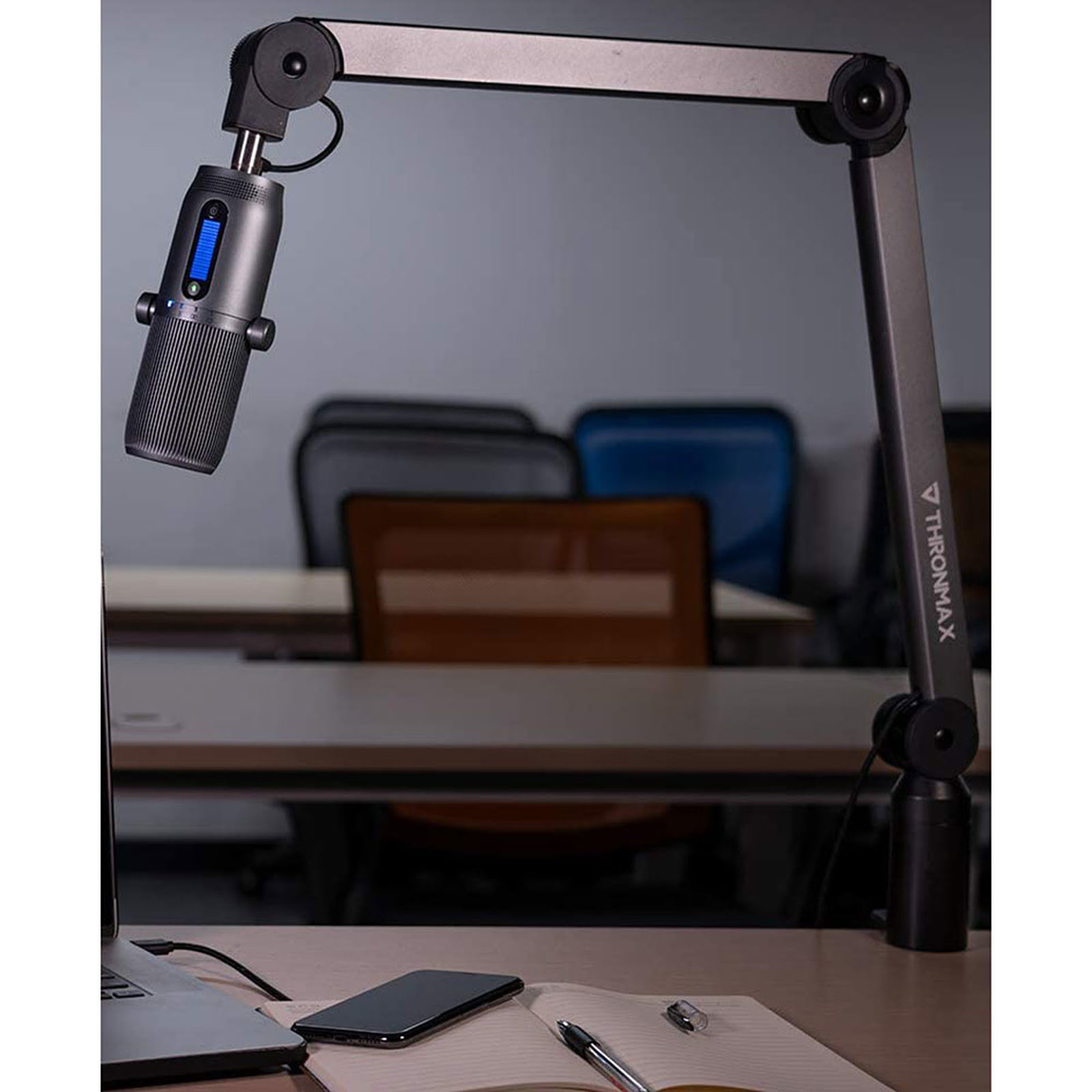 THRONMAX Bras aluminium réglable S2 pour microphone XLR (THRON_S2XLR) - Achat / Vente Accessoire Streaming / Vlogging  sur Cybertek.fr - 2