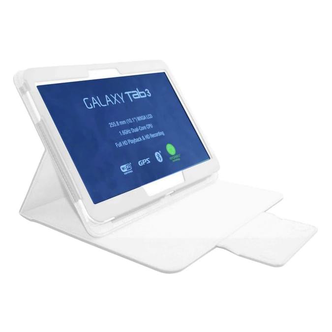 Housse IRON Blanche pour Galaxy Tab 3 10.1" - 0