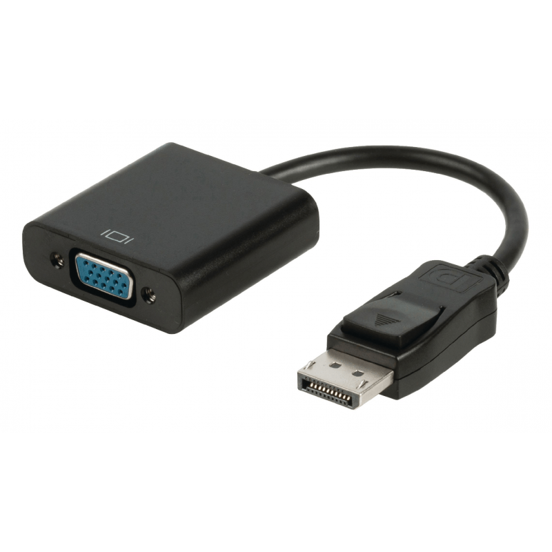Convertisseur DisplayPort M vers VGA F - 15cm - Connectique PC - 0