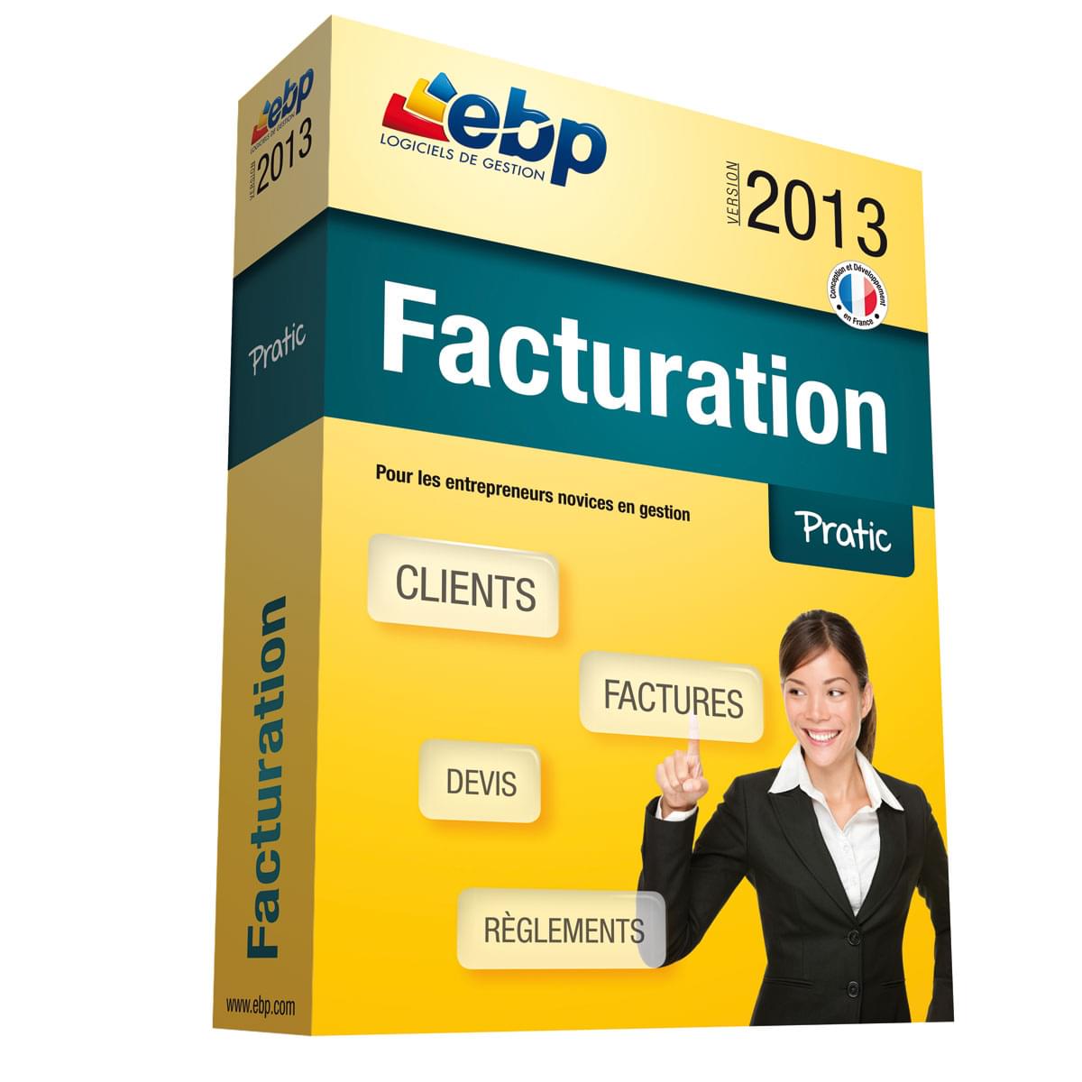 EBP Facturation Pratic 2013 - Logiciel application - Cybertek.fr - 0