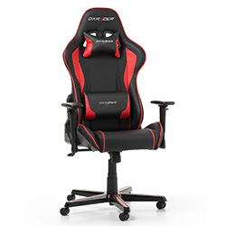 DXRacer Formula F08-NR - Noir/Rouge/Simili Cuir/3D