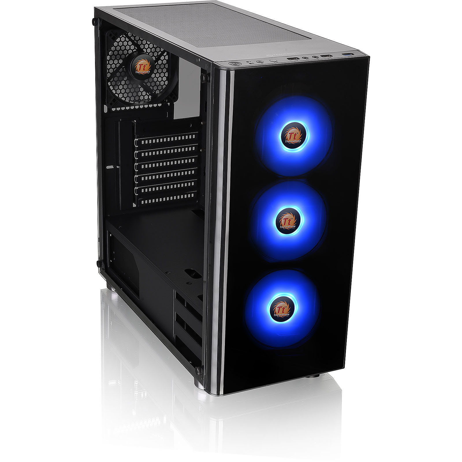 Thermaltake V200 TG RGB Edition Noir - Boîtier PC Thermaltake - 0
