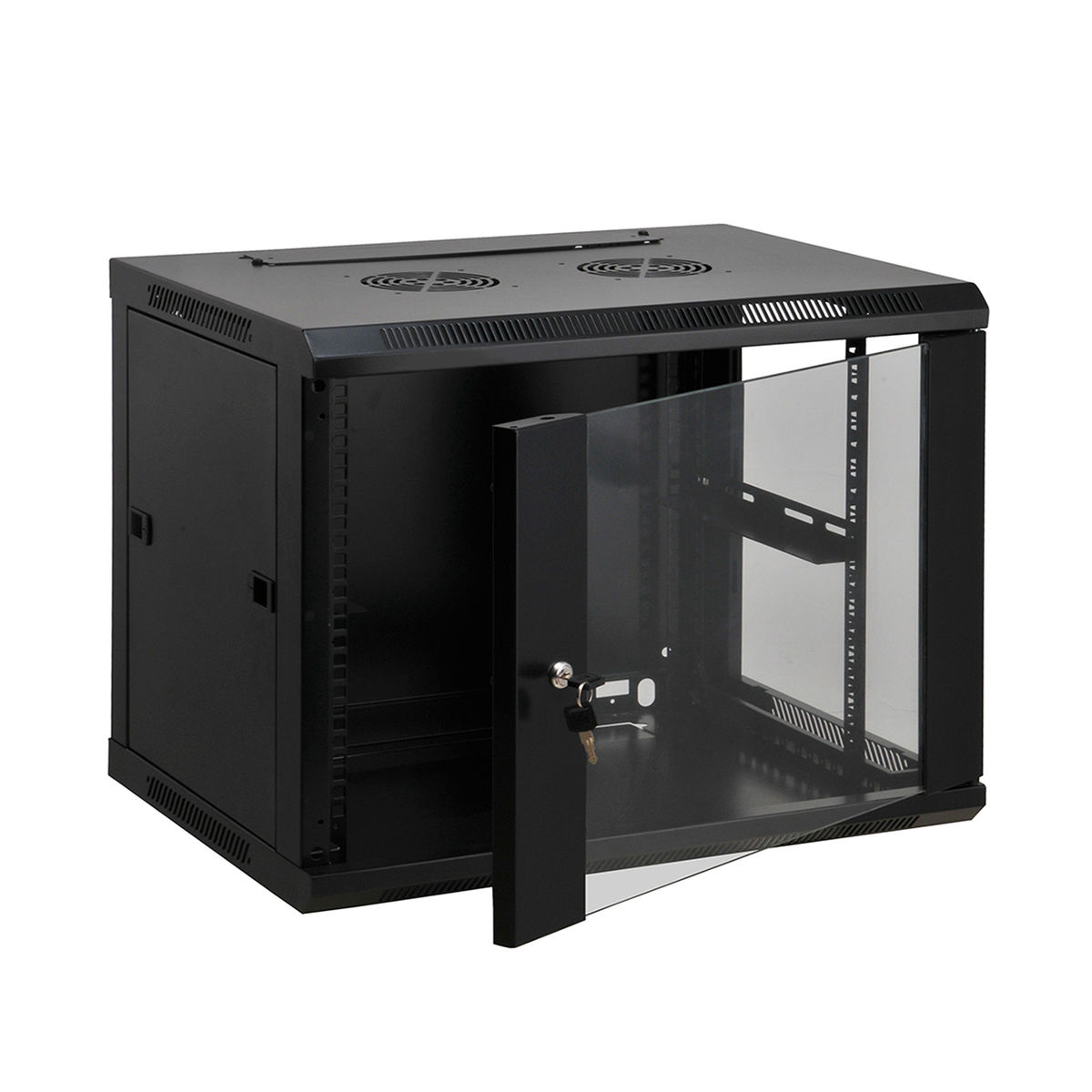 Kimex International Rack mural 19´´ 600x450mm 12U (111-6412) - Achat / Vente Réseau divers sur Cybertek.fr - 3