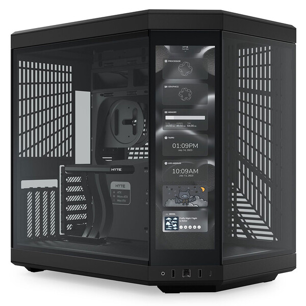 Hyte MT/Sans Alim/E-ATX Noir - Boîtier PC Hyte - Cybertek.fr - 0