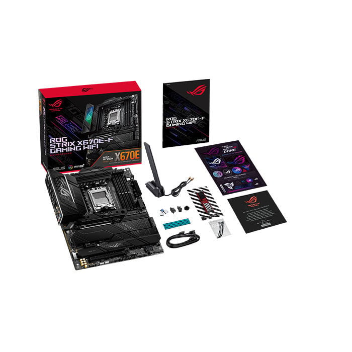 Asus ROG STRIX X670E-F GAMING WIFI ATX  - Carte mère Asus - 6