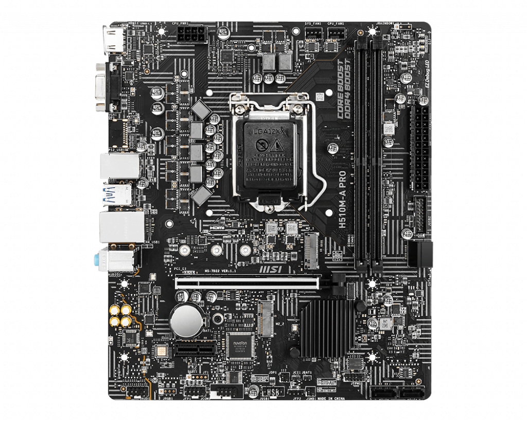 MSI H510M-A PRO Micro-ATX  - Carte mère MSI - Cybertek.fr - 4