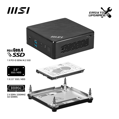 MSI Cubi 5 12M-003BEU - Barebone et Mini-PC MSI - Cybertek.fr - 8