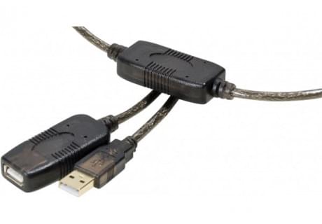 Connectique PC Rallonge USB2.0 amplifiée - 20m