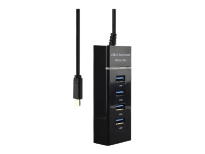 MCL Samar USB-C 4 ports USB 3.0 - Hub MCL Samar - Cybertek.fr - 0