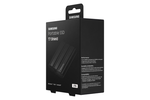 Samsung T7 SHIELD 2To Black (MU-PE2T0S/EU) - Achat / Vente Disque SSD externe sur Cybertek.fr - 9