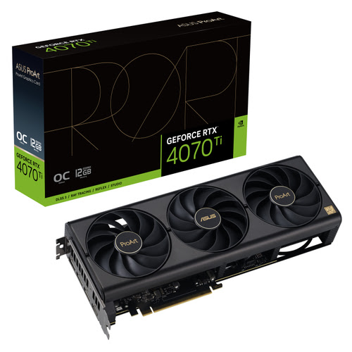 Asus ProArt GeForce RTX 4070 Ti OC Edition 12GB - Carte graphique - 0