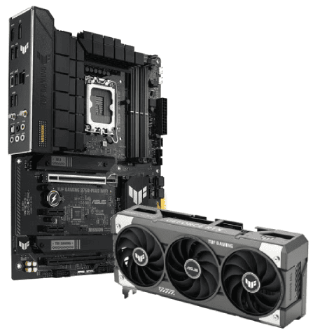 Kit Upgrade PC Asus TUF GAMING B760-PLUS WIFI + TUF RTX 5060 8G OC Cybertek